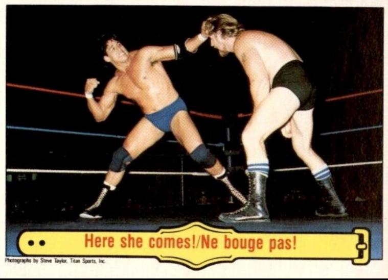 Here She Comes #28 Wrestling Cards 1985 O Pee Chee WWF
