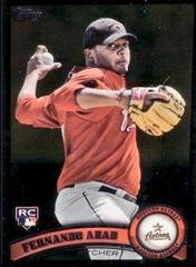 Fernando Abad #491 Baseball Cards 2011 Topps Wal Mart Black Border Prices