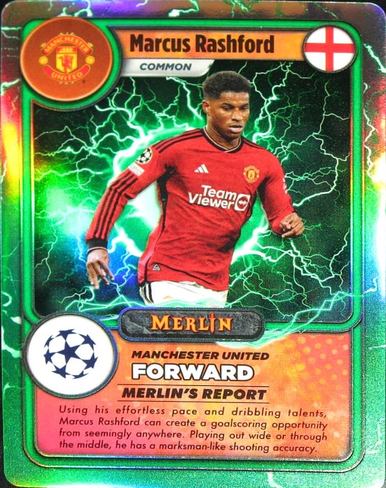 Marcus Rashford [Orange Refractor] #MG-44