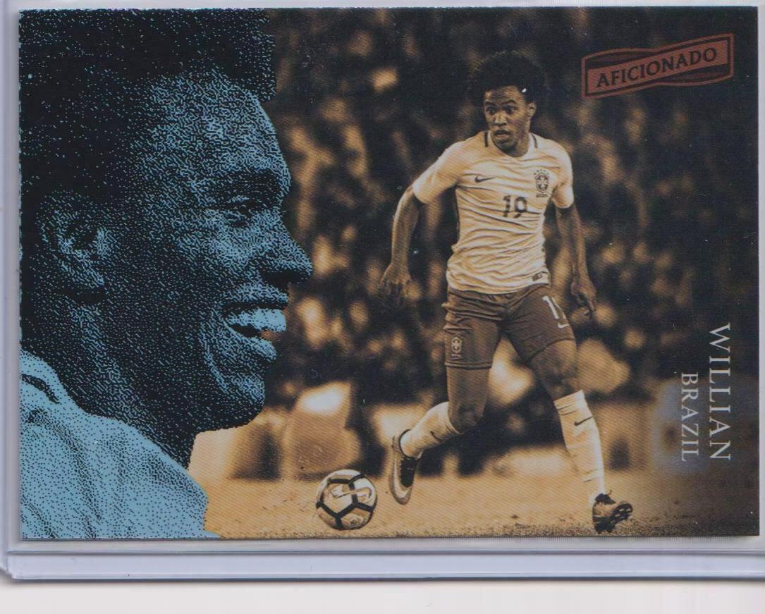 Willian #31 Soccer Cards 2017 Panini Aficionado