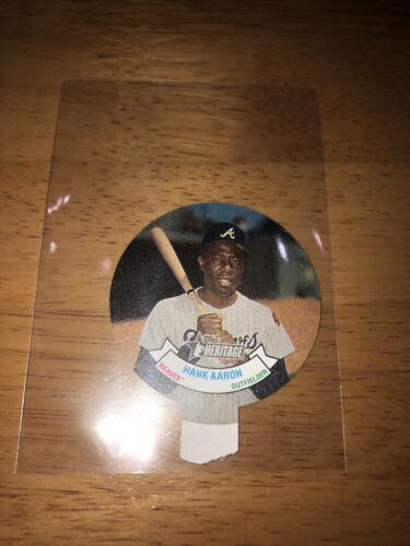 Hank Aaron #20 Baseball Cards 2021 Topps Heritage 1972 Candy Lids