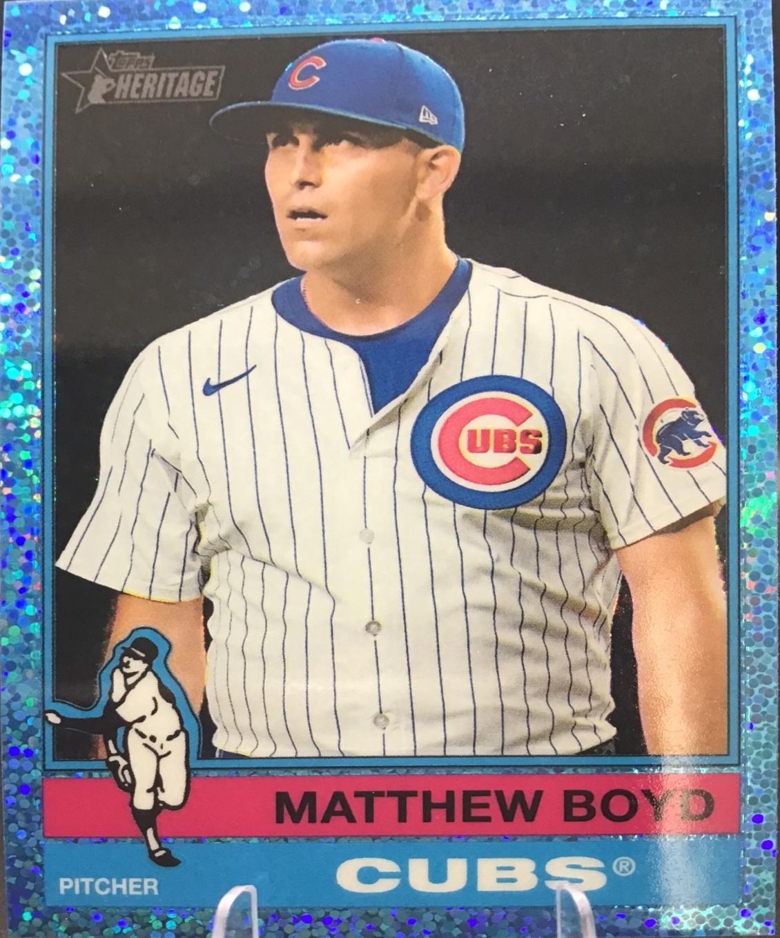 Matthew Boyd [Light Blue Sparkle Chrome] #531