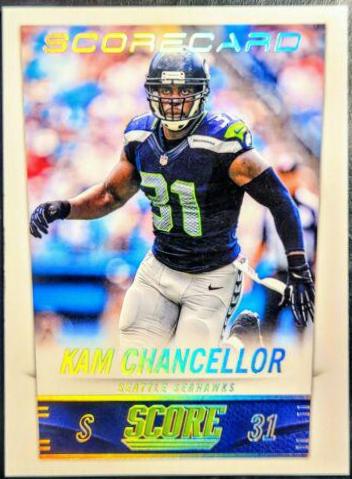 Kam Chancellor #200 2014 Panini Score Football