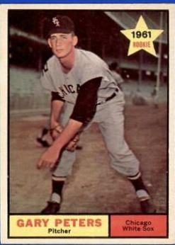Gary Peters #303 Baseball Cards 1961 Topps