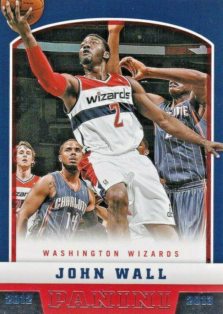 John Wall #85 Basketball Cards 2012 Panini