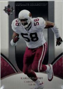 Karlos Dansby #6 Football Cards 2006 Upper Deck Ultimate Collection