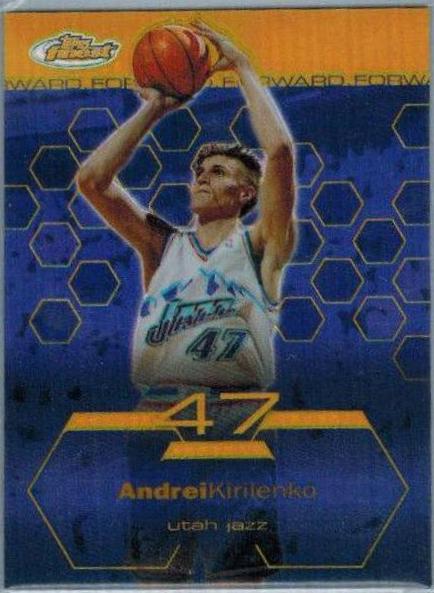 Andrei Kirilenko #6 Basketball Cards 2002 Finest