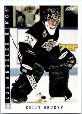 kelly hrudey #140 Hockey Cards 1993 Score