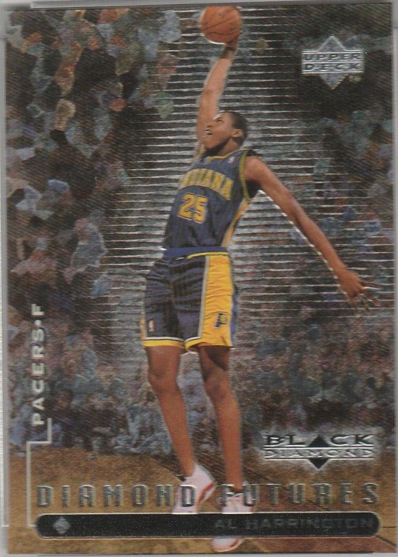 Al Harrington #97 Basketball Cards 1998 Upper Deck Black Diamond