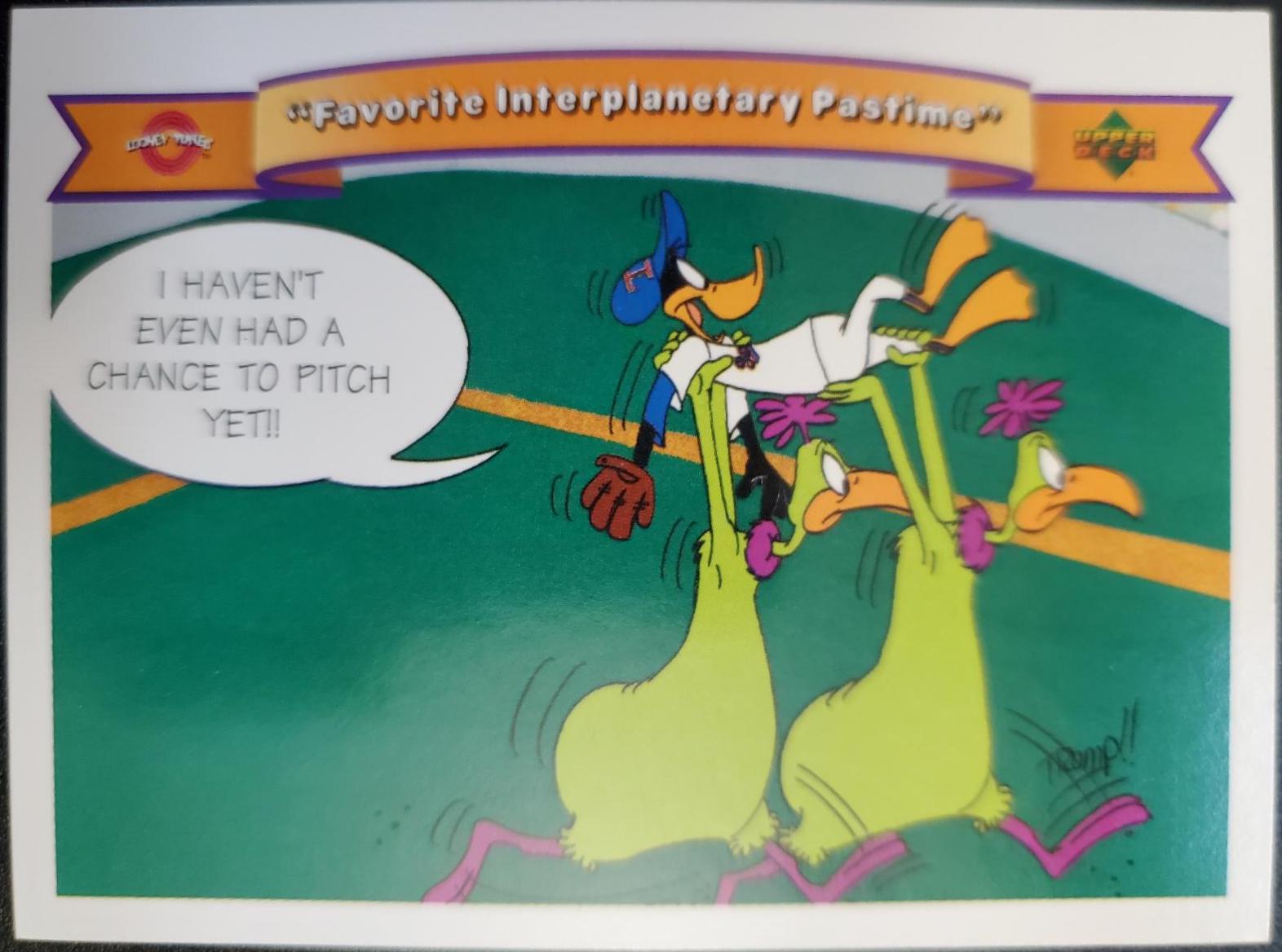 Favorite Interplanetary Pastime #11 Baseball Cards 1991 Upper Deck Comic Ball 2