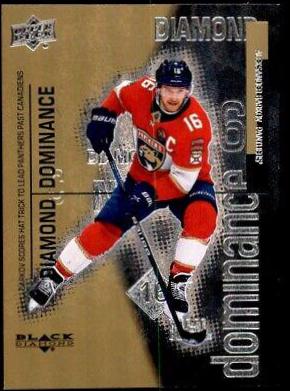 Aleksander Barkov #DD-20 Hockey Cards 2022 Upper Deck Black Diamond Dominance