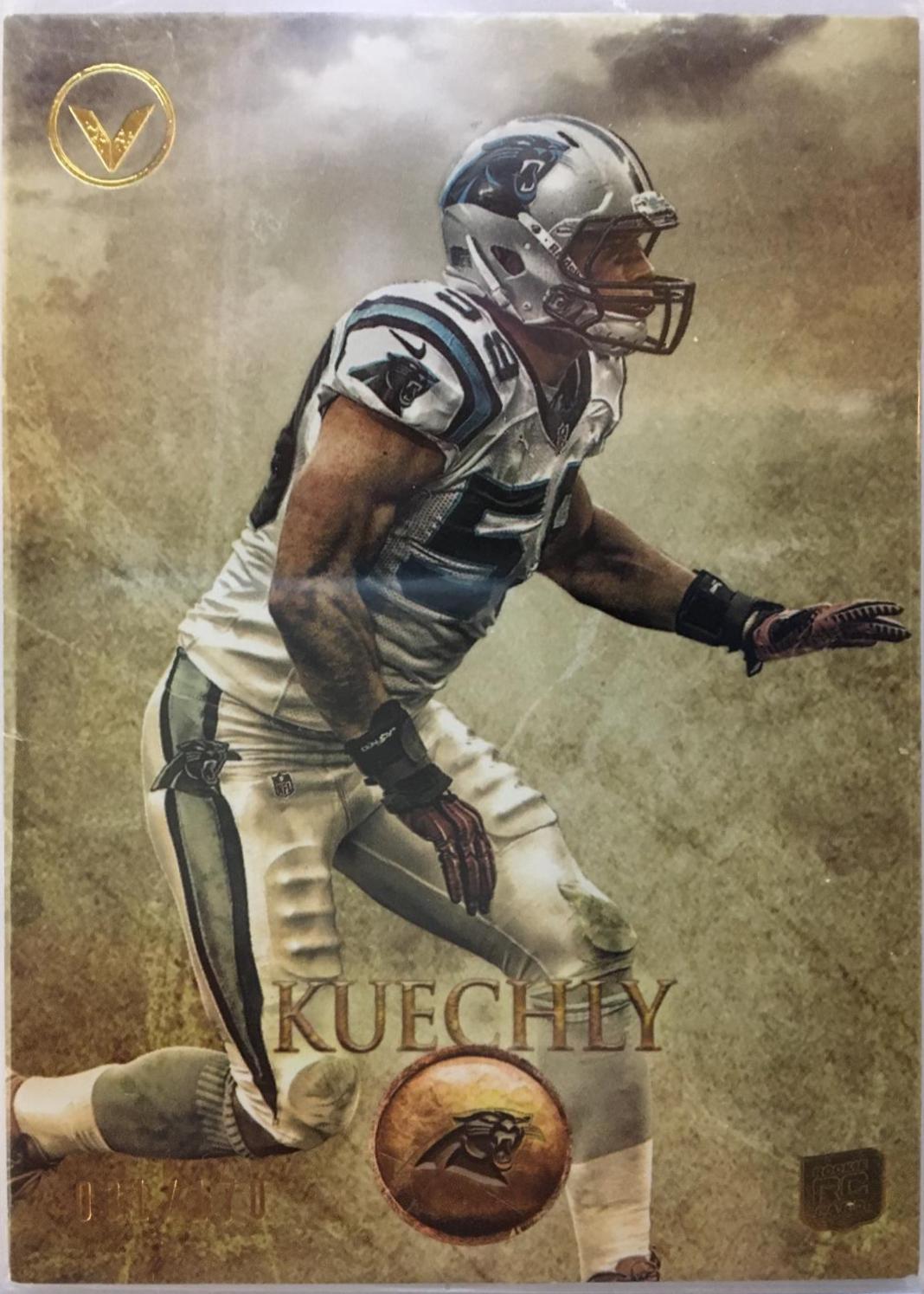 Luke Kuechly #16 Football Cards 2012 Topps Valor