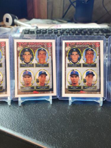 Dave Silvestri/Chipper Jones/Benji Gil/Jeff Patzke #529 Baseball Cards 1993 Topps