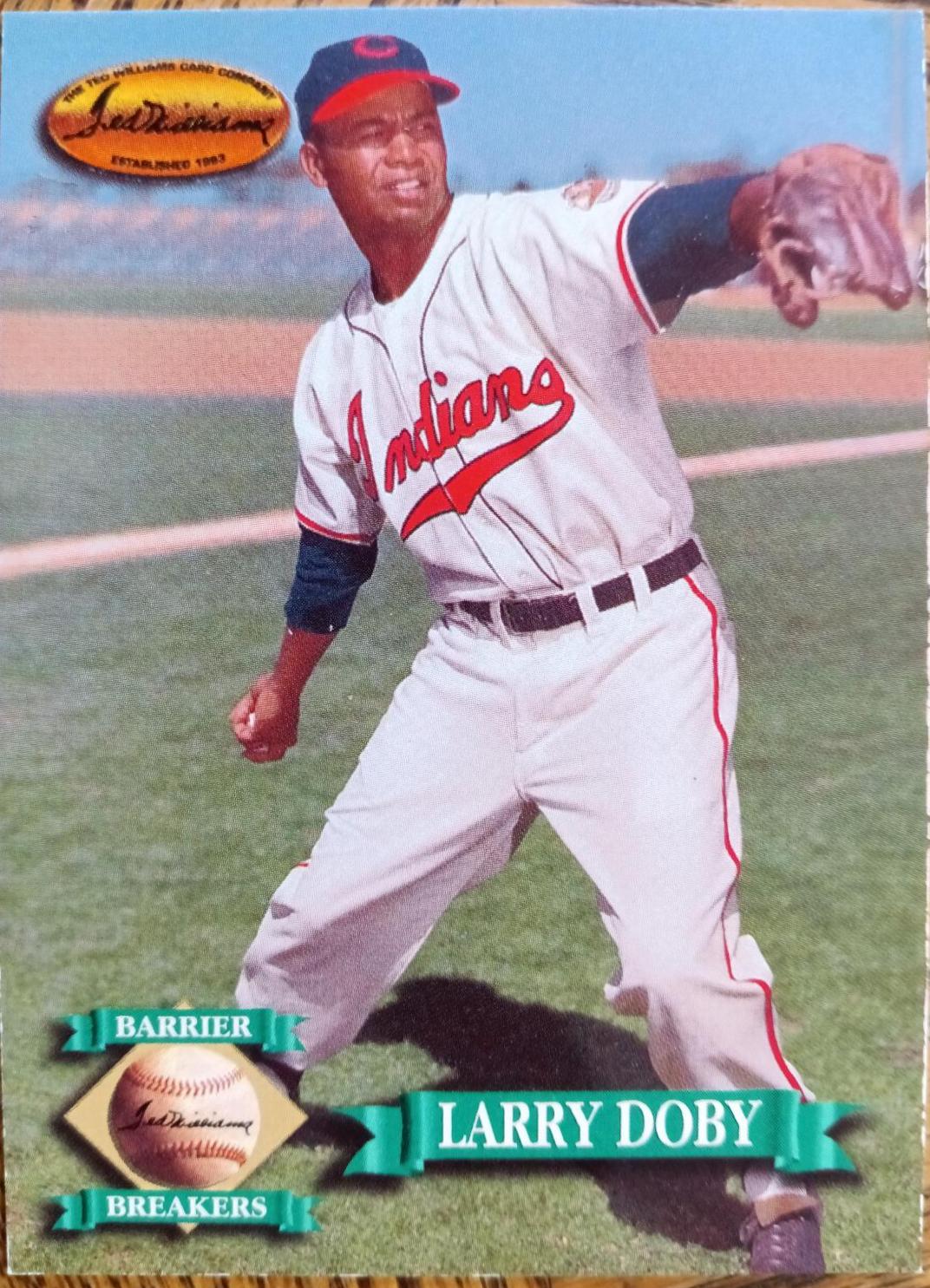 Larry Doby #134 1993 Ted Williams Baseball