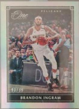 Brandon Ingram #91 Basketball Cards 2019 Panini One and One