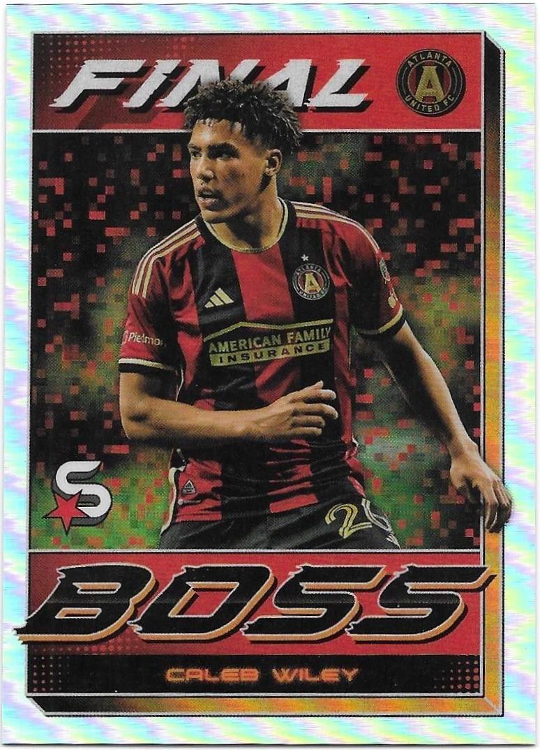 Caleb Wiley #FB-3 Soccer Cards 2024 Topps Superstars MLS Final Boss