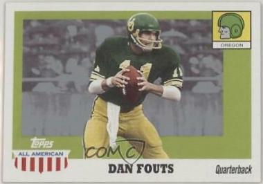 Dan Fouts #1 Football Cards 2005 Topps All American