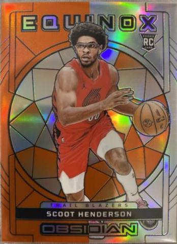 Scoot Henderson [Orange Flood Electric Etch] #18