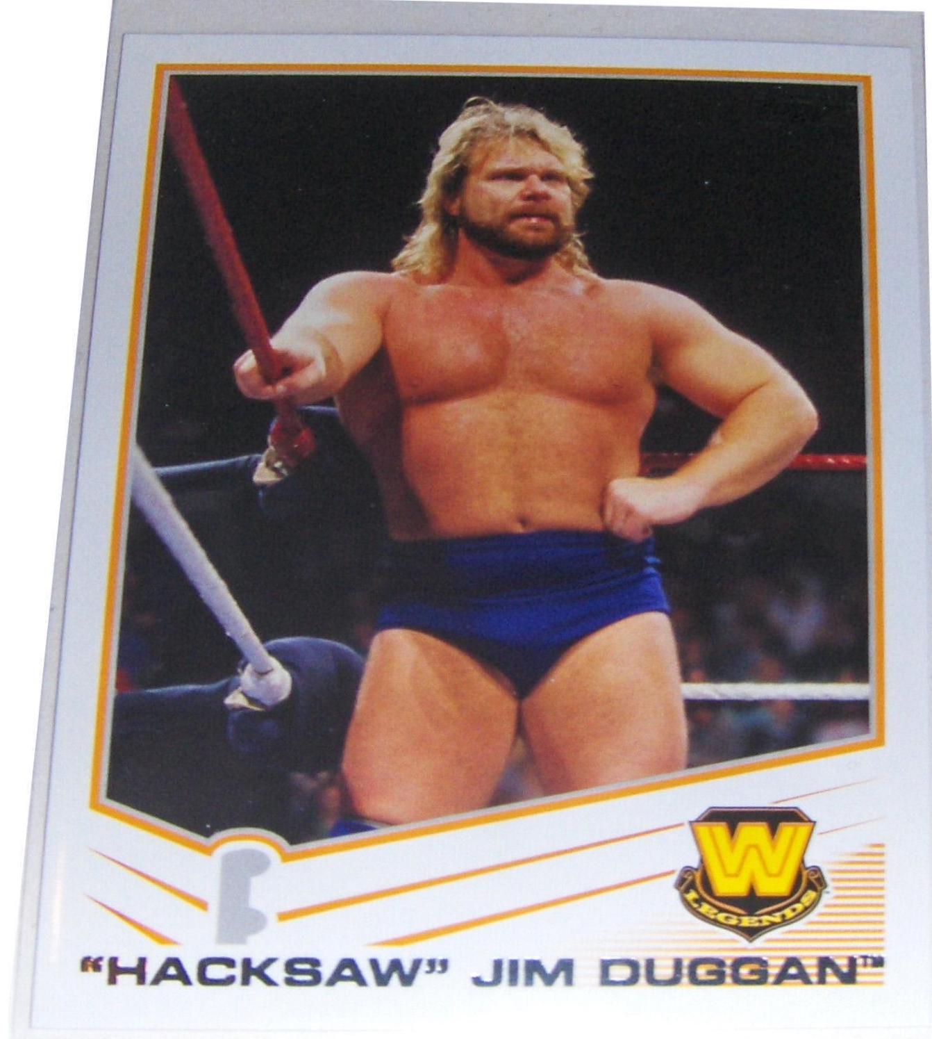Hacksaw Jim Duggan #91 Wrestling Cards 2013 Topps WWE