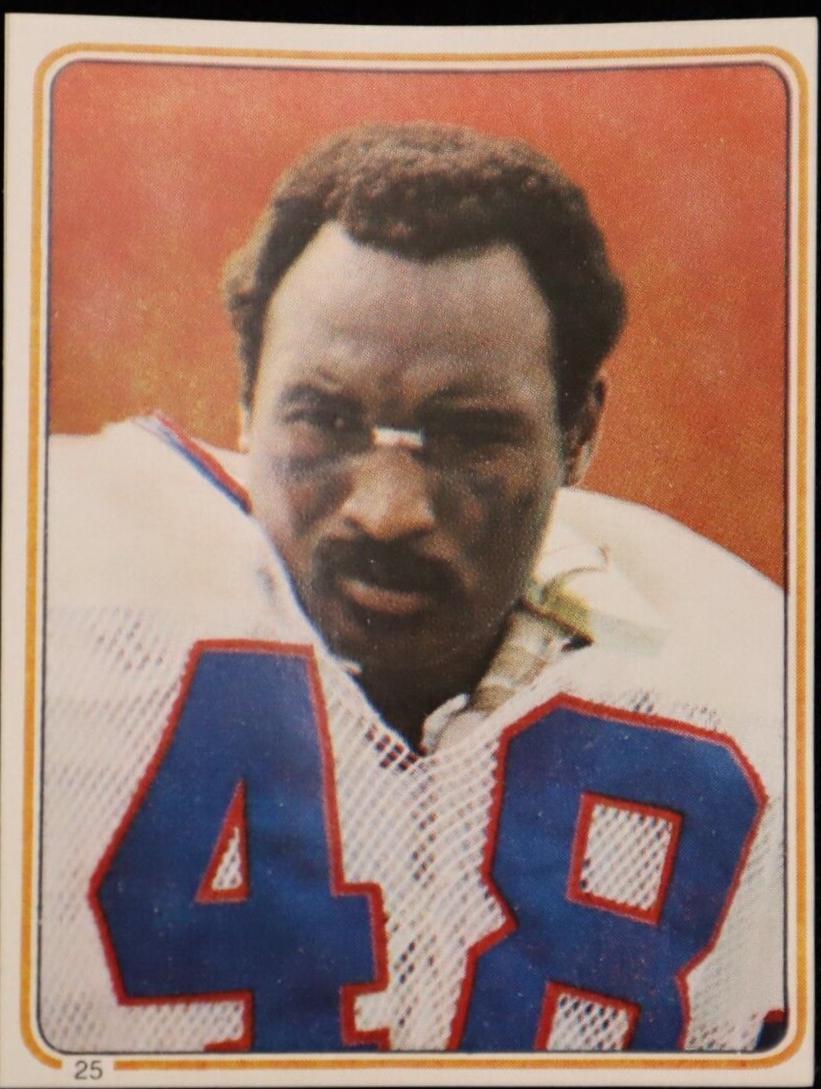 Roosevelt Leaks #25 Football Cards 1983 Topps Stickers