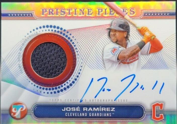Jose Ramirez #PPAR-JR Prices | 2024 Topps Pristine Pieces 