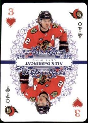 Alex DeBrincat #3 Hockey Cards 2022 O Pee Chee Playing Cards