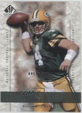 Brett Favre #62 2002 Sp Legendary Cuts Football