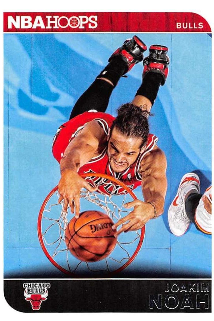 Joakim Noah #35 Basketball Cards 2014 Panini Hoops