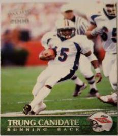 Trung Canidate #406 Football Cards 2000 Pacific