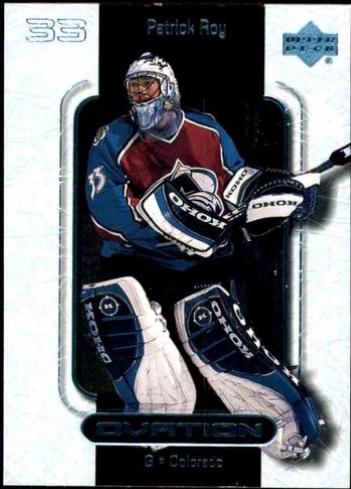 Patrick Roy #15 Hockey Cards 1999 Upper Deck Ovation