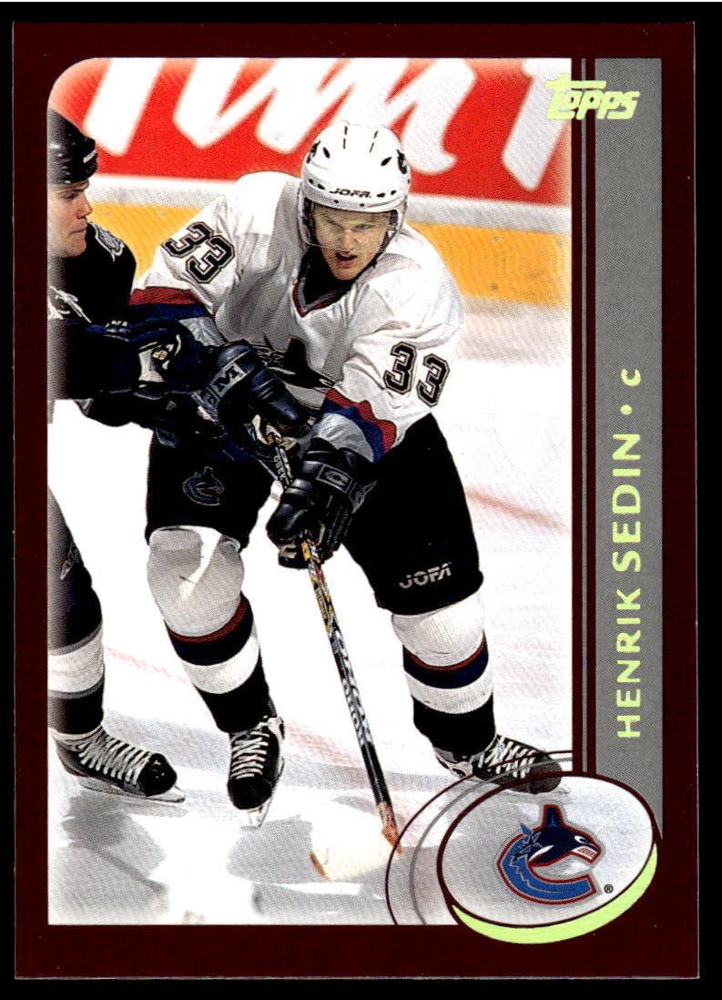 Henrik Sedin #213 2002-03 Topps Hockey