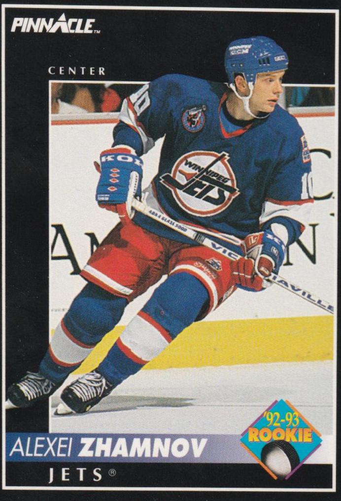 Alexei Zhamnov #416 Hockey Cards 1992 Pinnacle