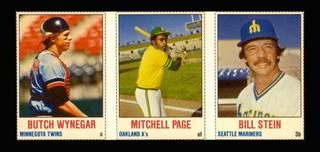 Bill Stein, Butch Wynegar, Mitchell Page