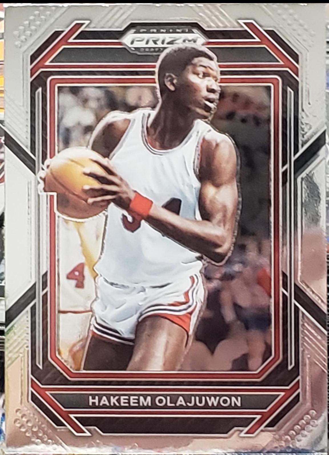 Hakeem Olajuwon #80 Basketball Cards 2023 Panini Prizm Draft Picks