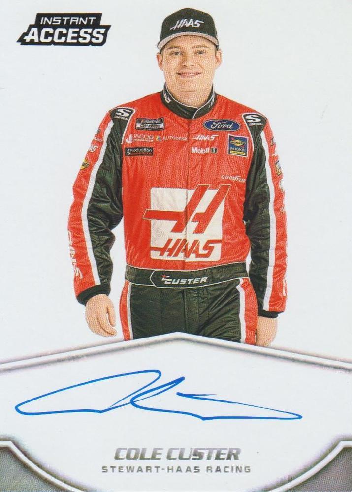 Cole Custer #IA-CC Racing Cards 2020 Panini Instant Access