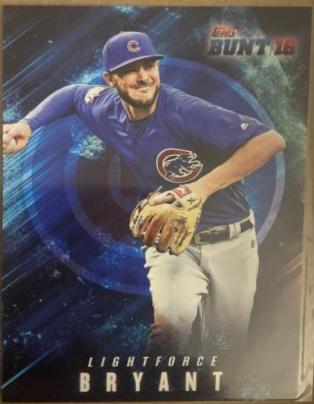 Kris Bryant #LF-6 Baseball Cards 2016 Topps Bunt Light Force