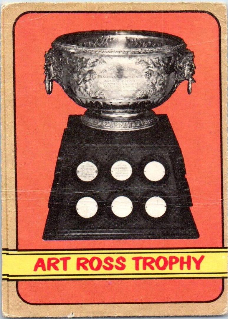 Art Ross Trophy #148 Hockey Cards 1972 O-Pee-Chee