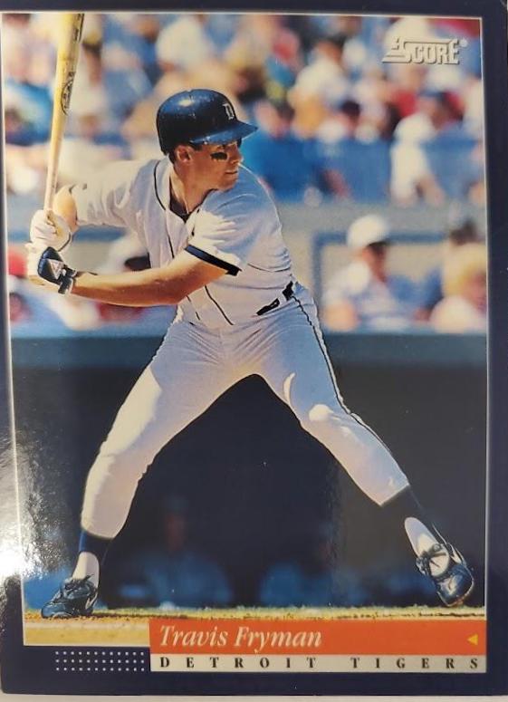 Travis Fryman #11 Baseball Cards 1994 Score