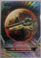 Jedi Interceptor [Hyperlanes Refractor] | Star Wars 2024 Topps Hyperspace