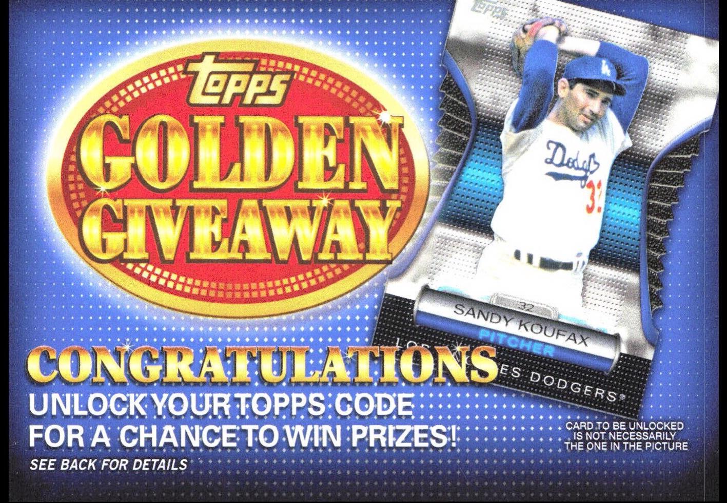 Sandy Koufax #GGC-10