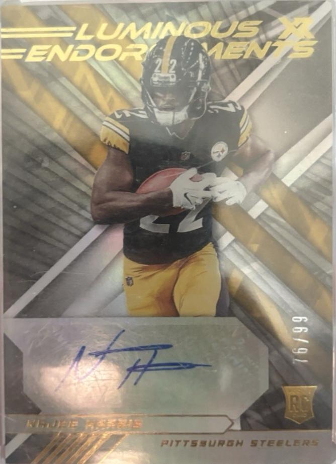 Najee Harris [Blue] #LUM-NHA