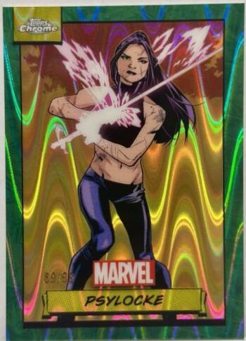 2024 Psylocke [Green Gamma Ray Wave] #52