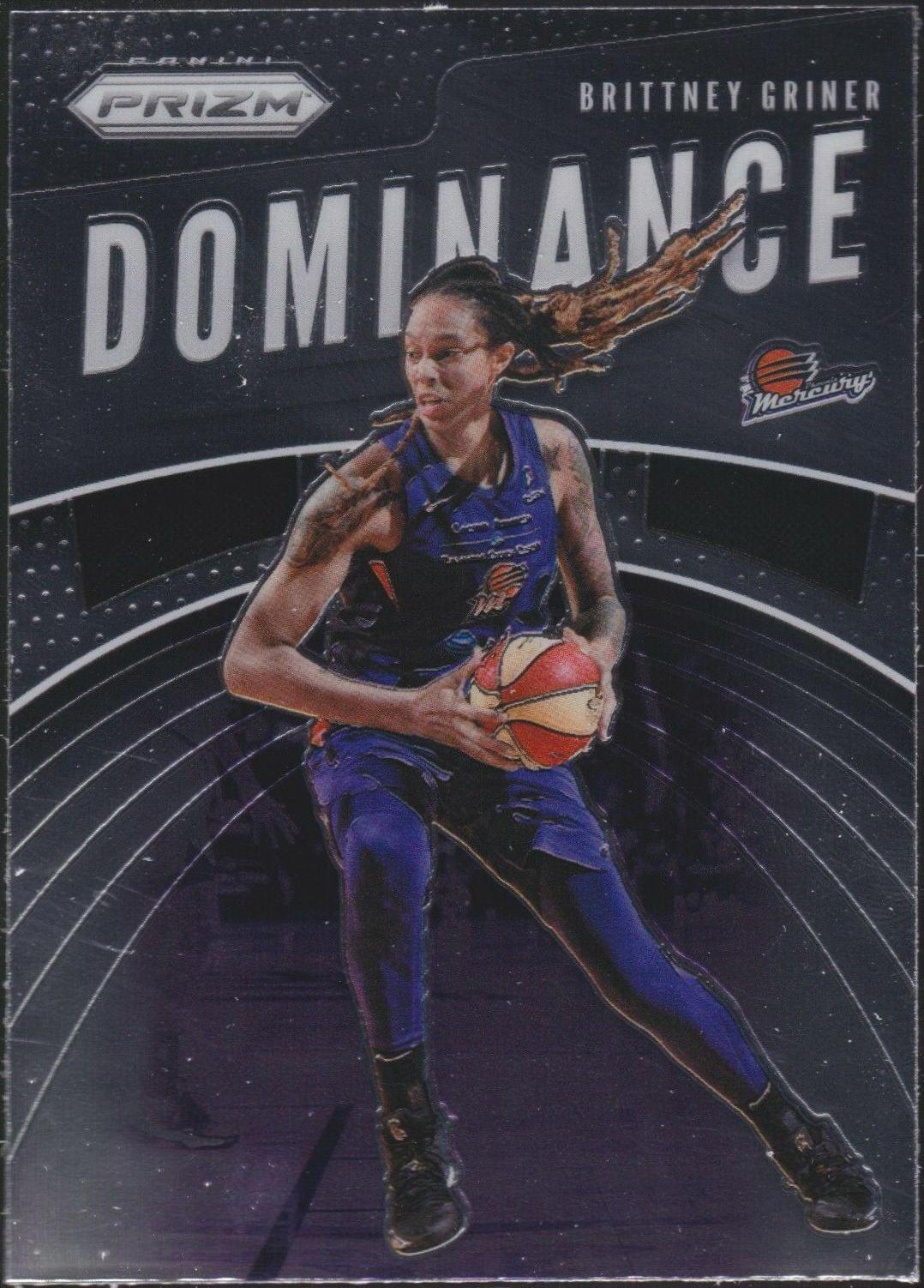 Brittney Griner #1 Basketball Cards 2020 Panini Prizm WNBA Dominance
