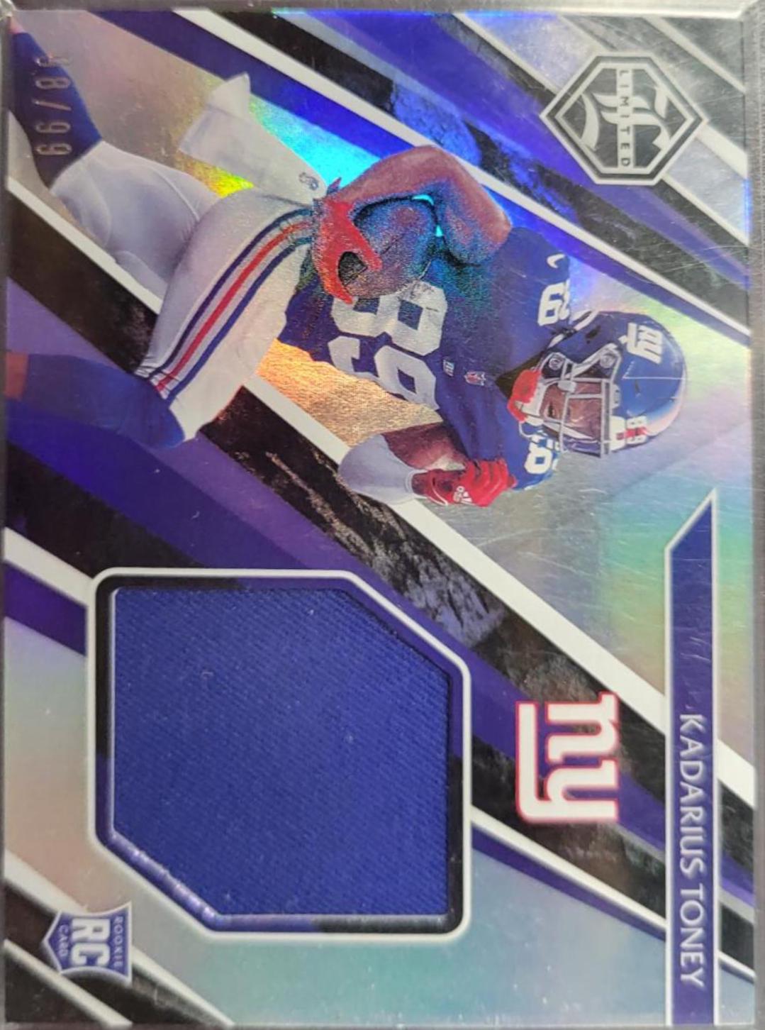 Kadarius Toney #RJ-KAT Football Cards 2021 Panini Limited