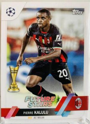 Pierre Kalulu #93 2022 Topps UEFA Club Competitions