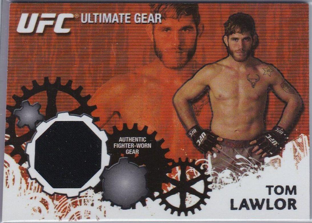 Tom Lawlor #UG-TL Ufc Cards 2010 Topps UFC Ultimate Gear Relic