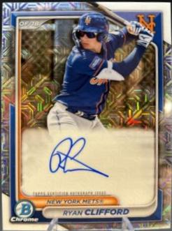 Ryan Clifford [Yellow Mojo Refractor] #BMA-RC