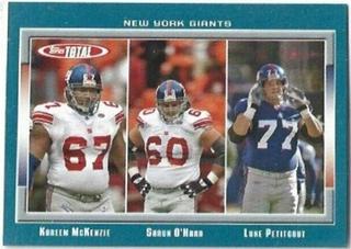Kareem McKenzie, Luke Petitgout, Shaun O'Hara