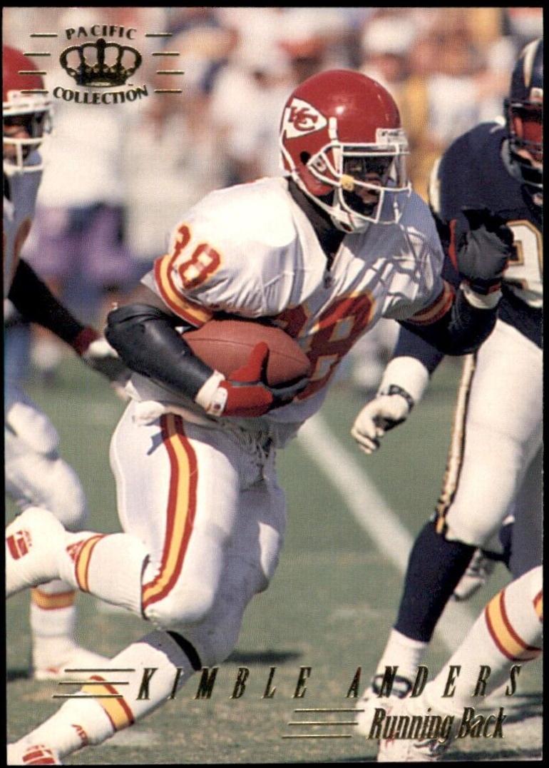 Kimble Anders #47 Football Cards 1994 Pacific