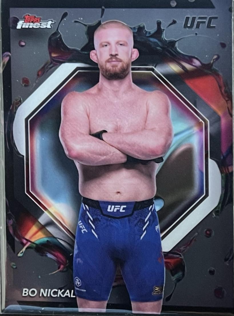 Bo Nickal #221 Ufc Cards 2024 Topps Finest UFC